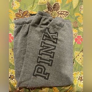 PINK Victoria's Secret Heather Gray Lounge Pants